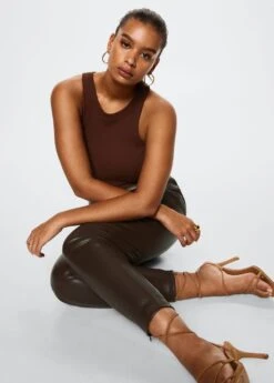 Legging Similicuir Ouvertures -Mode Nouvelle Magasin 37015129 32 D5