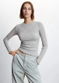 T-shirt Combiné Top -Mode Nouvelle Magasin 47008268 92