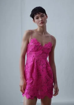 Robe Guipure Bretelles