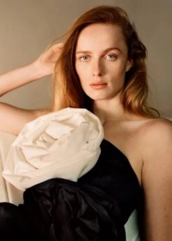 Robe Bicolore Maxifleurs -Mode Nouvelle Magasin 47066711 99 D6