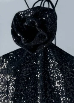 Robe Sequins Maxifleur -Mode Nouvelle Magasin 47066713 99 D8