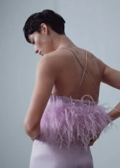 Top Satiné Détail Plumes -Mode Nouvelle Magasin 47086710 62 D1