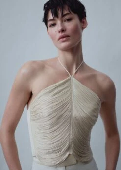 Top Emmanchures Américaines Franges -Mode Nouvelle Magasin 47086713 05 D2