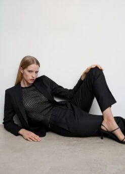 Pantalon Costume 100 % Lin -Mode Nouvelle Magasin 47087105 99 D2