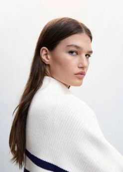 Pull-over Zippé Rayures 23 Pull-over Zippé Rayures -Mode Nouvelle Magasin 47091279 69 D1