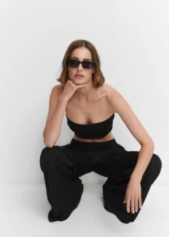 Pantalon Palazzo Taille Basse -Mode Nouvelle Magasin 47098633 99 D2