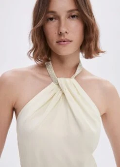 Combinaison Emmanchures Américaines Détail Métallisé -Mode Nouvelle Magasin 57001089 05 D1