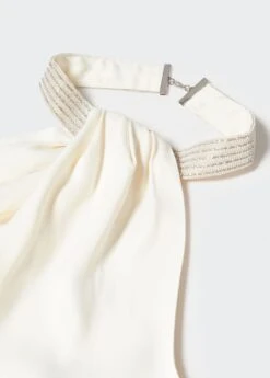 Combinaison Emmanchures Américaines Détail Métallisé -Mode Nouvelle Magasin 57001089 05 D8