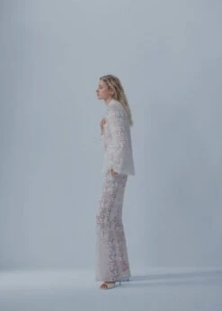 Pantalon Tailleur Guipure -Mode Nouvelle Magasin 57001106 01 D2