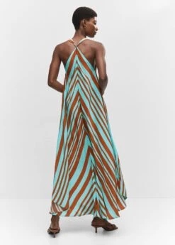 Robe Satinée Col V -Mode Nouvelle Magasin 57002894 46 R