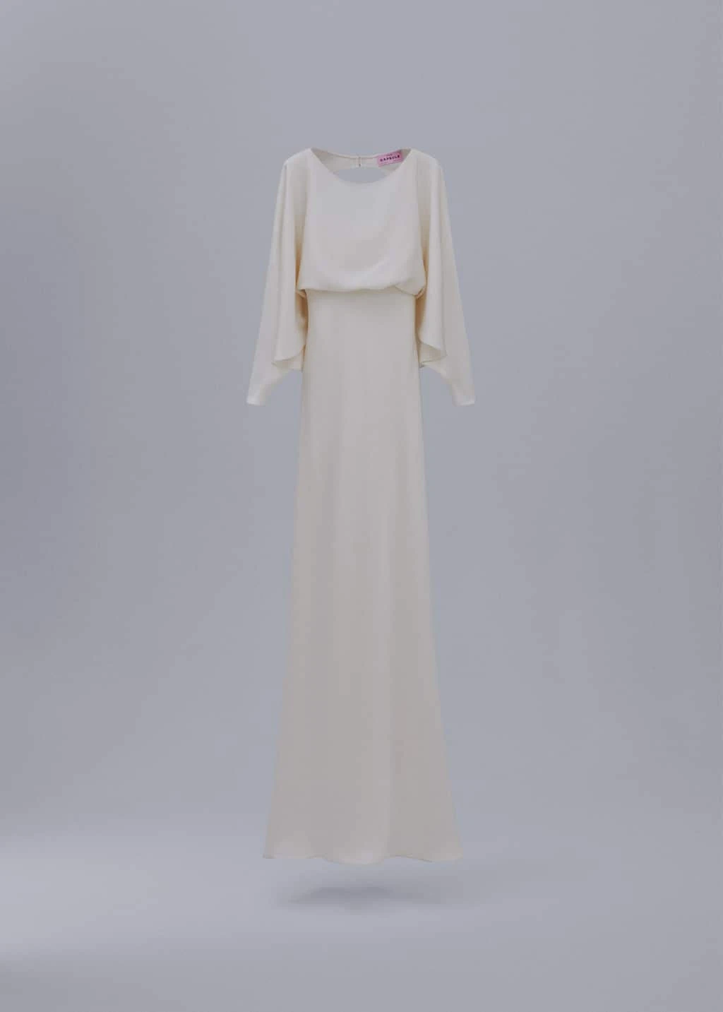 Robe Style Lingerie Détail Cape 7 Robe Style Lingerie Détail Cape – Image 7