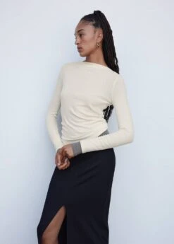 T-shirt Col Bateau -Mode Nouvelle Magasin 57004410 05