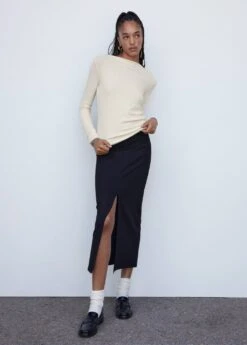 T-shirt Col Bateau -Mode Nouvelle Magasin 57004410 05 99999999 01