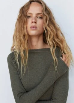 T-shirt Col Bateau -Mode Nouvelle Magasin 57004410 37 D1