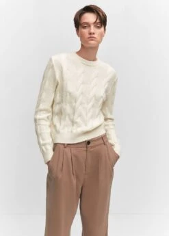 Pull-over Maille Torsadée