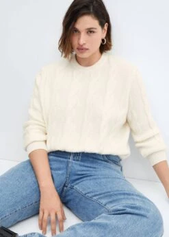 Pull-over Maille Torsadée -Mode Nouvelle Magasin 57005797 05 D4