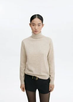 Pull-over 100 % Cachemire Col Roulé -Mode Nouvelle Magasin 57005802 06