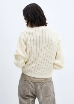 Pull-over à Empiècements Ajourés -Mode Nouvelle Magasin 57005825 02 R