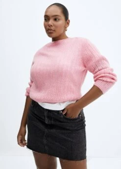 Pull-over à Empiècements Ajourés -Mode Nouvelle Magasin 57005825 85 D5