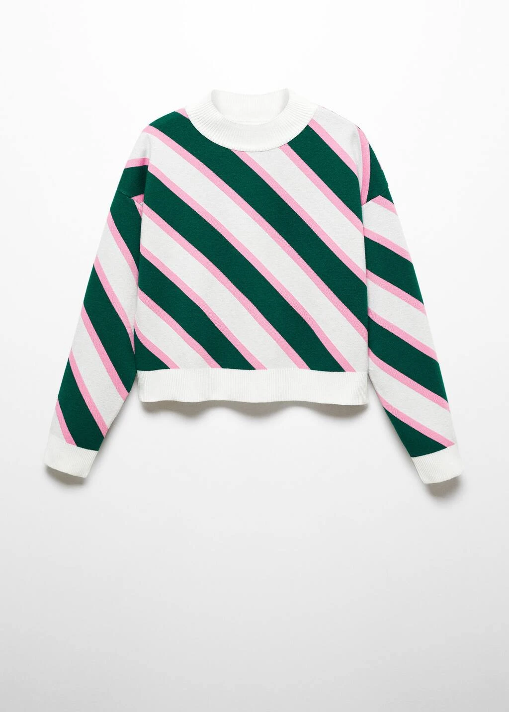 Pull-over Rayures Diagonales 8 Pull-over Rayures Diagonales – Image 8