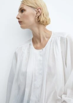 Blouse Détails Froncés -Mode Nouvelle Magasin 57005991 01 D1