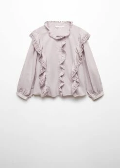 Blouse Volantée Dentelle -Mode Nouvelle Magasin 57005992 68 B