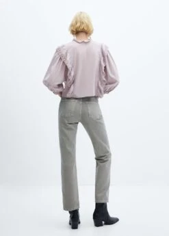 Blouse Volantée Dentelle -Mode Nouvelle Magasin 57005992 68 R