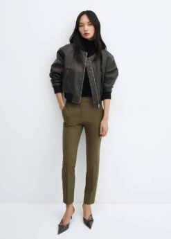 Pantalon Skinny Taille Haute -Mode Nouvelle Magasin 57006729 43 D2