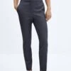 Pantalon Skinny Taille Haute