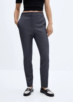 Pantalon Skinny Taille Haute