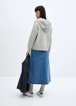 Pull-over Capuche Poche Avant -Mode Nouvelle Magasin 57007730 91 R