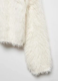 Pull-over Fausse Fourrure Col Rond -Mode Nouvelle Magasin 57007731 02 D8