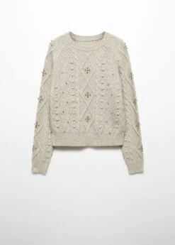 Pull-over Brillant Torsades -Mode Nouvelle Magasin 57007735 06 B