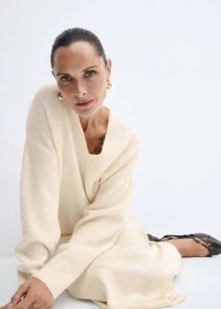 Pull-over Oversize Col V -Mode Nouvelle Magasin 57007751 05 D2