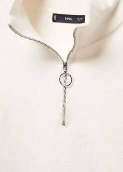 Pull-over Col Roulé Fermeture Éclair -Mode Nouvelle Magasin 57007753 05 D8