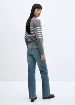 Pull-over Rayures Col Montant 15 Pull-over Rayures Col Montant -Mode Nouvelle Magasin 57007755 91 R