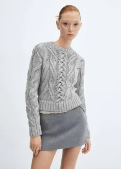 Pull-over Maille Tressée