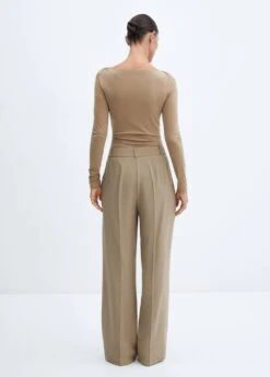 T-shirt Lyocell Col Bateau -Mode Nouvelle Magasin 57007912 35 R