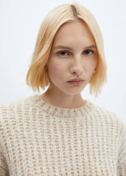 Pull-over Détails Lurex -Mode Nouvelle Magasin 57009125 05 D1