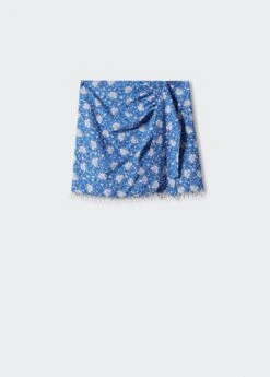 Minijupe Imprimée Perles -Mode Nouvelle Magasin 57010081 52 B