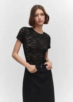 T-shirt Guipure -Mode Nouvelle Magasin 57010465 99