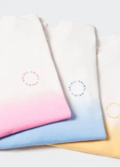 T-shirt Dégradé Coton -Mode Nouvelle Magasin 57010643 52 D8