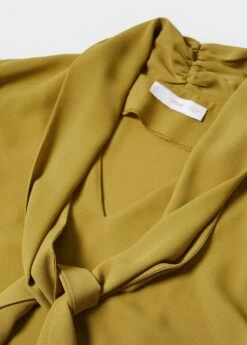 Blouse Lavallière Manches Bouffantes -Mode Nouvelle Magasin 57010726 36 D8