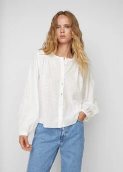 Blouse Coton Plumetis