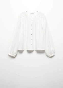 Blouse Coton Plumetis -Mode Nouvelle Magasin 57013817 02 B