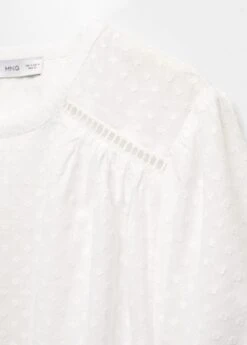 Blouse Coton Plumetis -Mode Nouvelle Magasin 57013817 02 D8