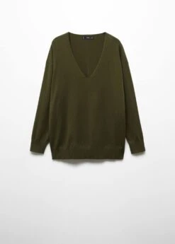 Pull-over Maille Fine Col V -Mode Nouvelle Magasin 57015795 37 B