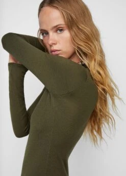 Robe Maille Ouverture Latérale -Mode Nouvelle Magasin 57015796 37 D2