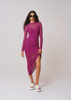 Robe Brodée Semi-transparente -Mode Nouvelle Magasin 57020251 88 D7