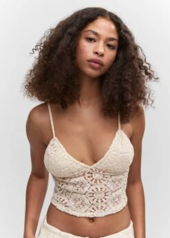 Crop Top Crochet -Mode Nouvelle Magasin 57020256 05 D1